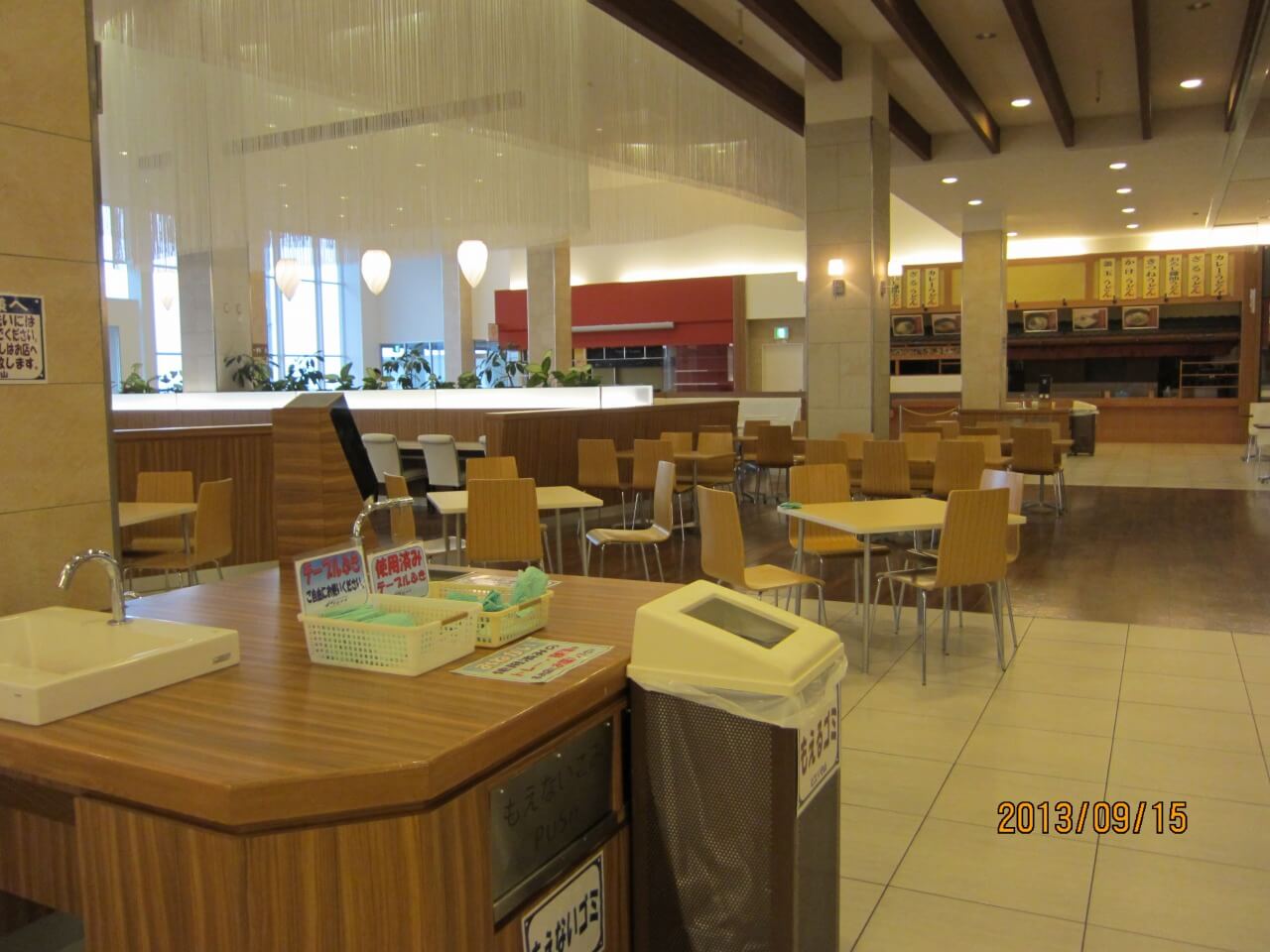 フードコートの様子