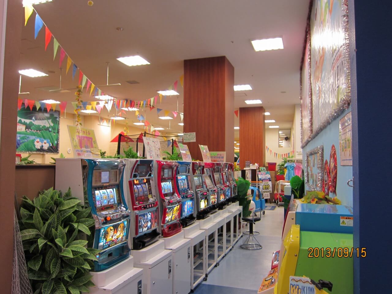 ゲームセンター様子